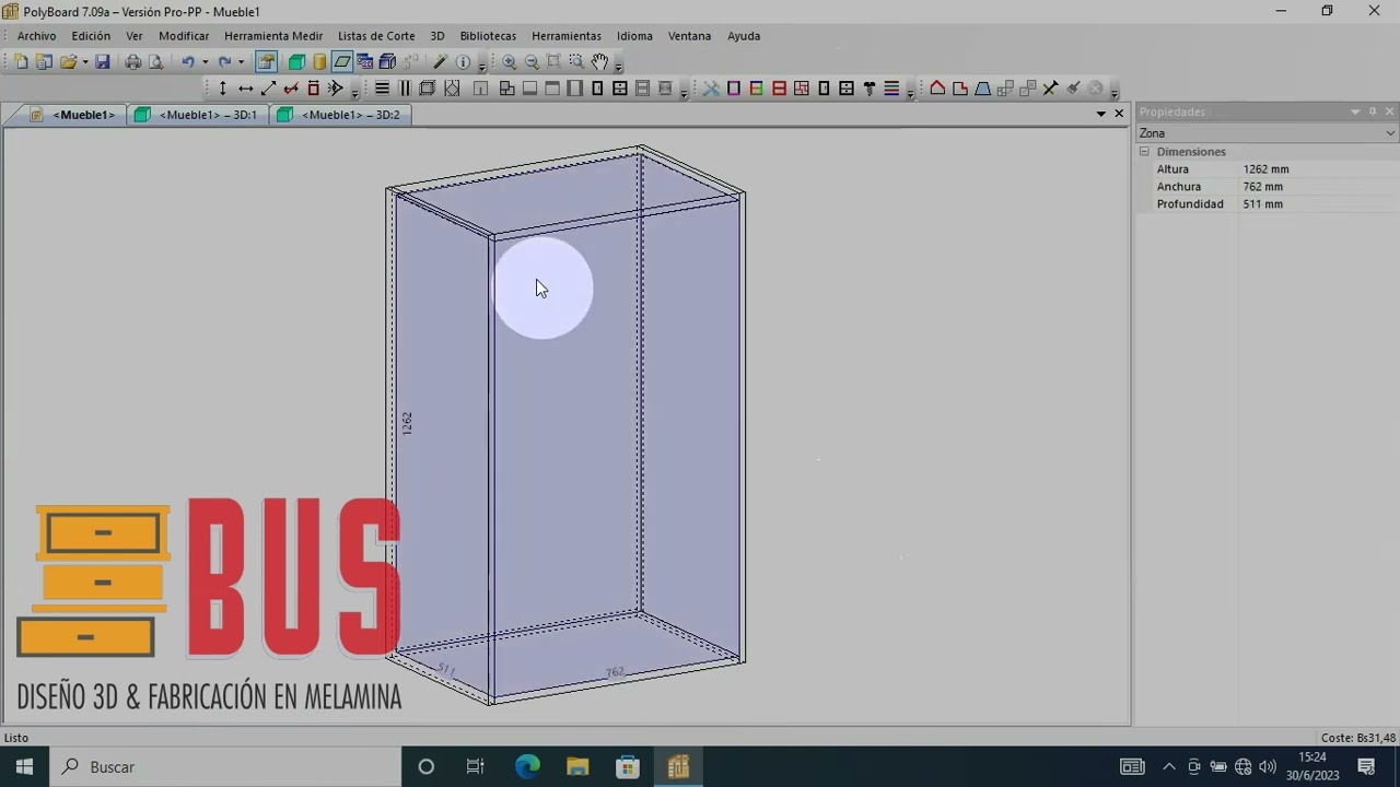 Cambios de PolyBoard 7  Panel Nulo