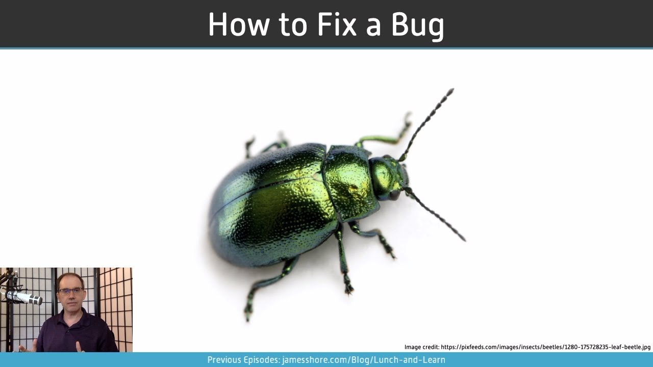 How to Fix a Bug