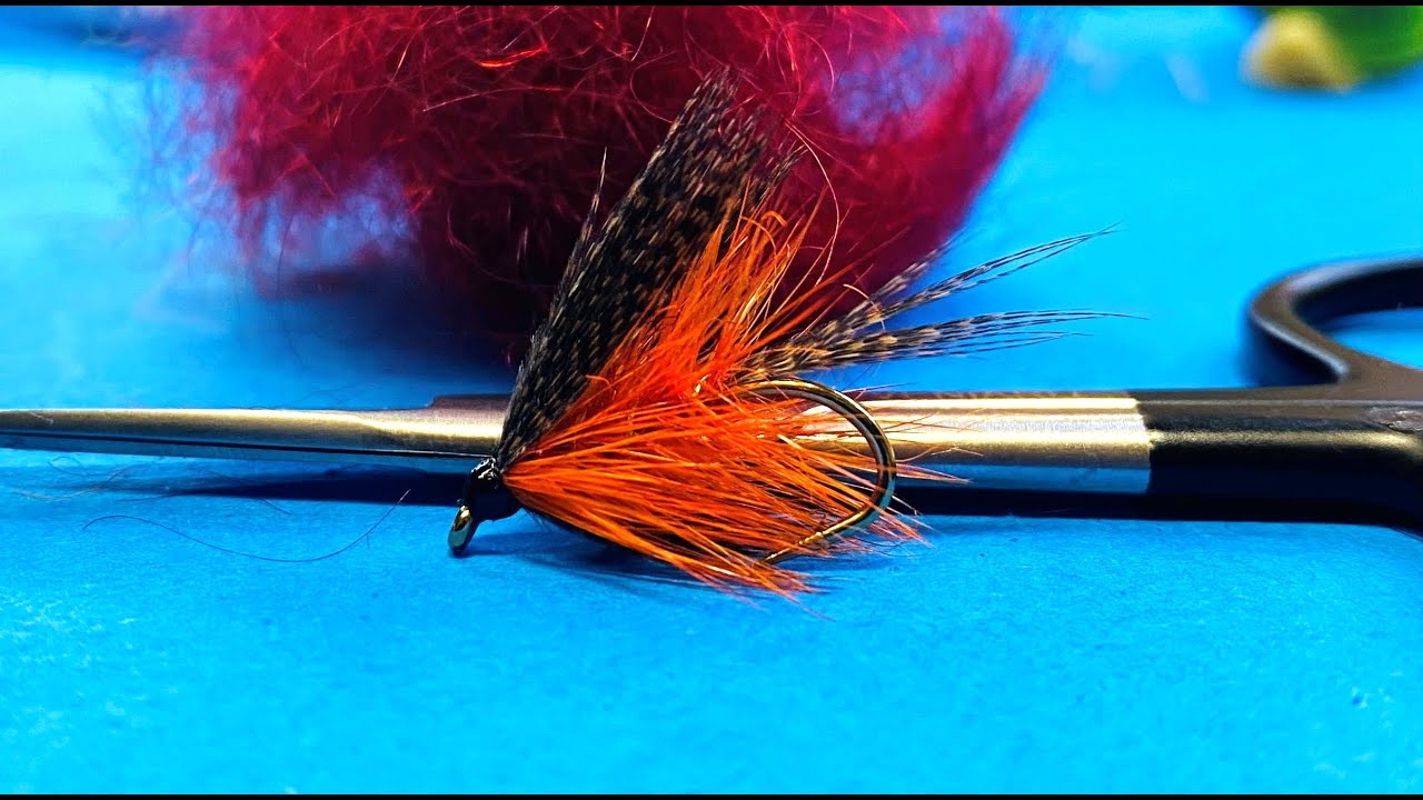 Вязание оранжевой бабочки вместе со Скоттом Джексоном