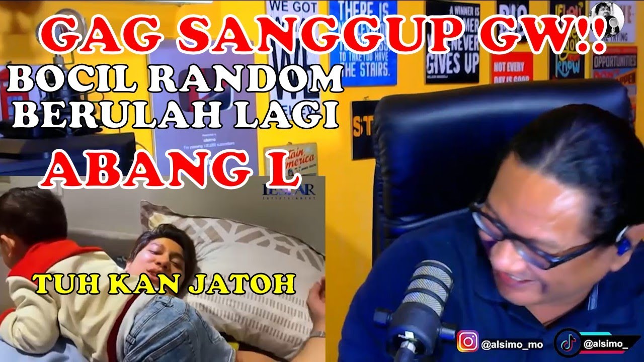 AMPYUUN GUSTI PADAHAL DIA YANG JATOHIN DIA YANG... AHH SUDAHLAH SUKA SUKA ABANG L😂😂