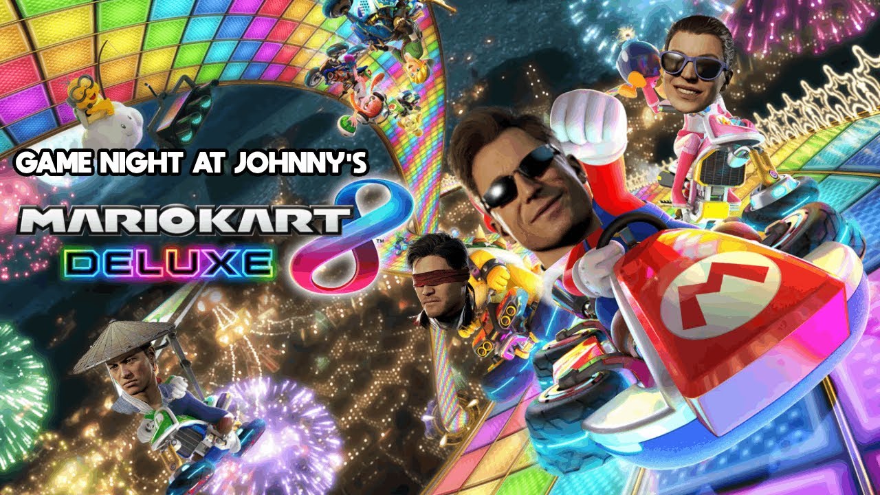 Игровая ночь у Джонни: Mario Kart 8 Deluxe (Mortal Kombat 1)