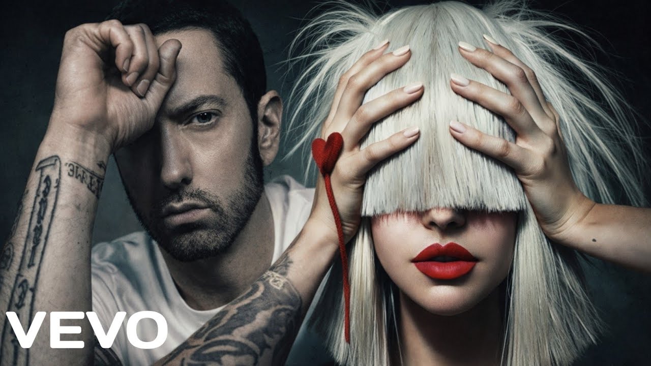 EMINEM, SIA - DON'T LET ME DISAPPEAR ( OFFICIAL LYRIC VIDEO ) 