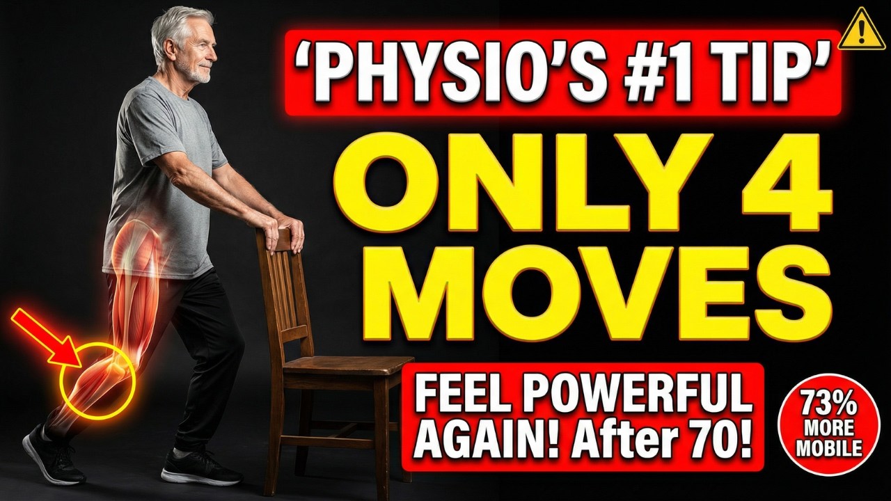 Weak Legs After 80? These 4 Exercises Changed Everything | Senior Health Tips