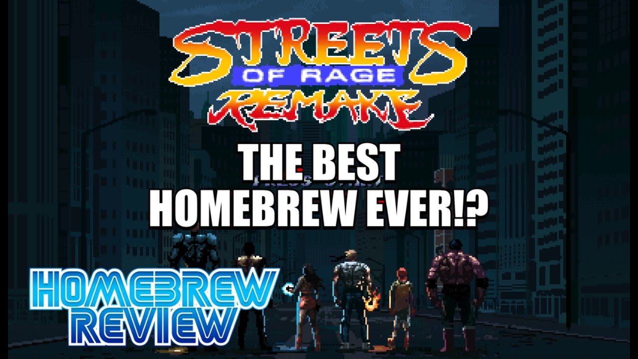 THE GREATEST FAN GAME EVER! Streets of Rage Remake Review