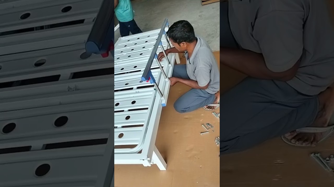 Fowler bed fitting video #hospitalbed 
