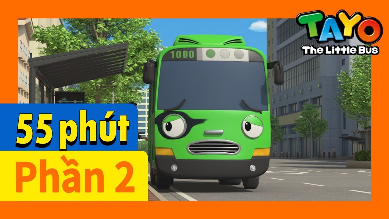 Tayo Phần2 Tập1-5 biên soạn l Tayo xe buýt bé nhỏ l Phim hoạt hình cho trẻ em