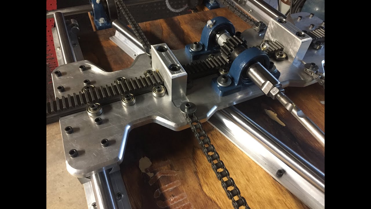 Home build sine bar rifling machine, that actually works