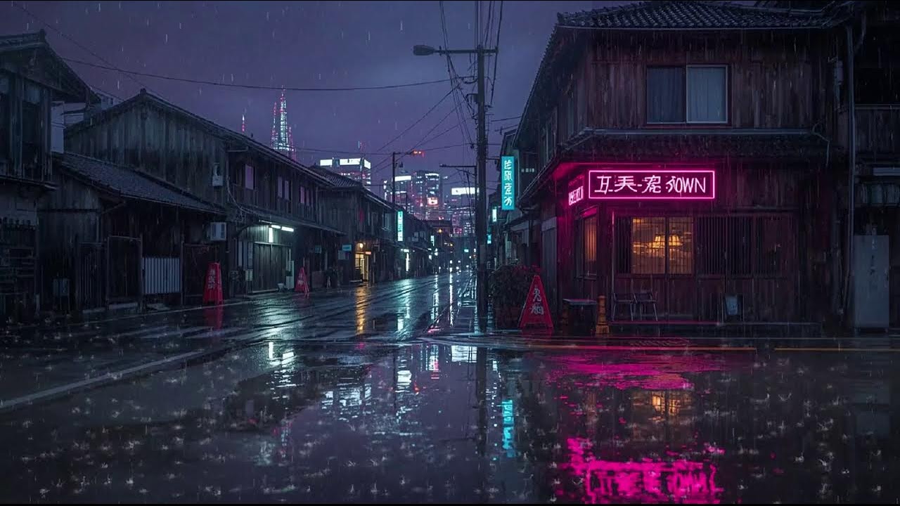 Tokyo Midnight Rain 🌧️ Lofi HipHop Beats for Focus, Study & Night Vibes #48