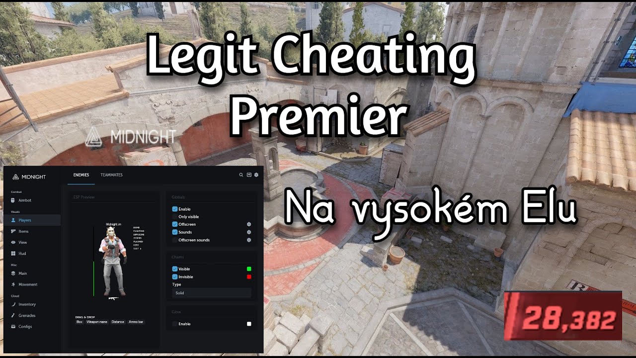Legit Cheating na vysokém elo s Midnight - Trezey