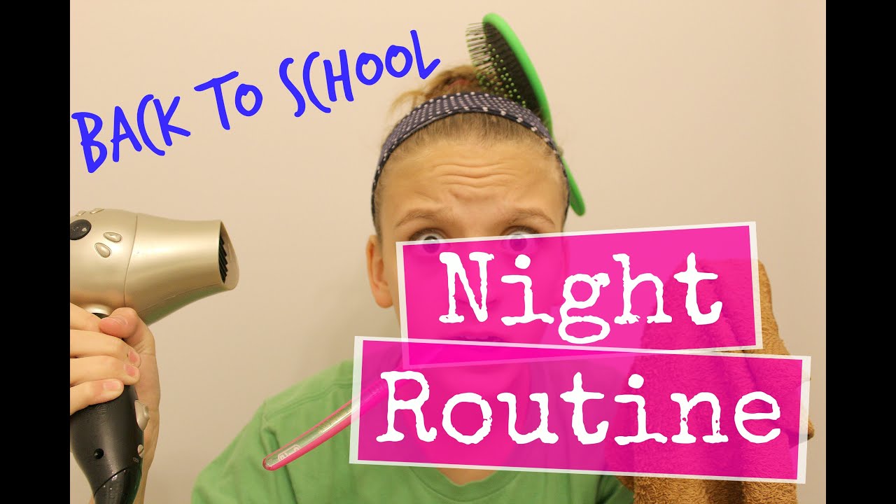 Back To School Night Routine 2016!!