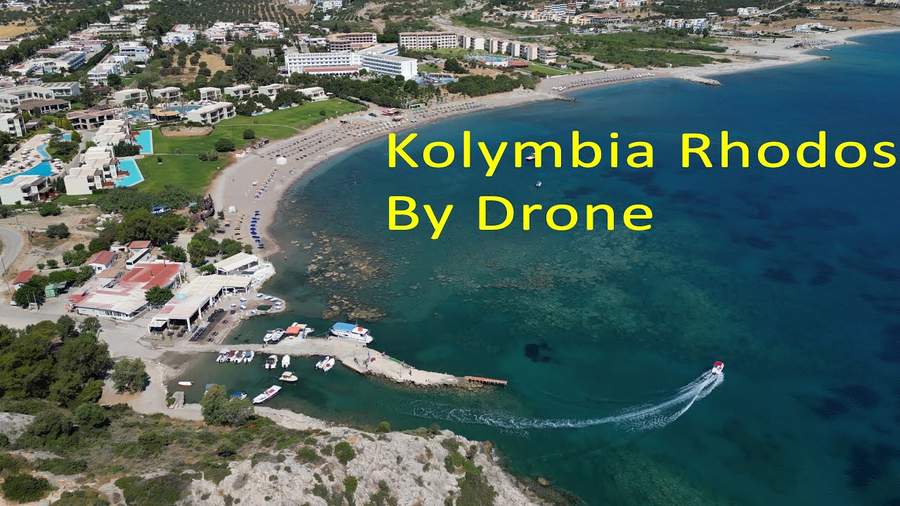 Kolymbia Rhodos, by drone