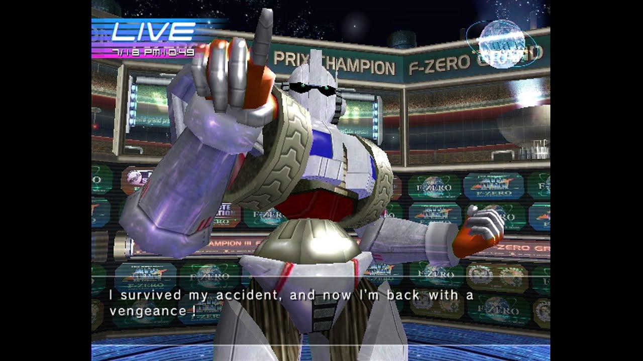 F-Zero GX TV Interviews in HD: Pilot #01 - Mighty Gazelle