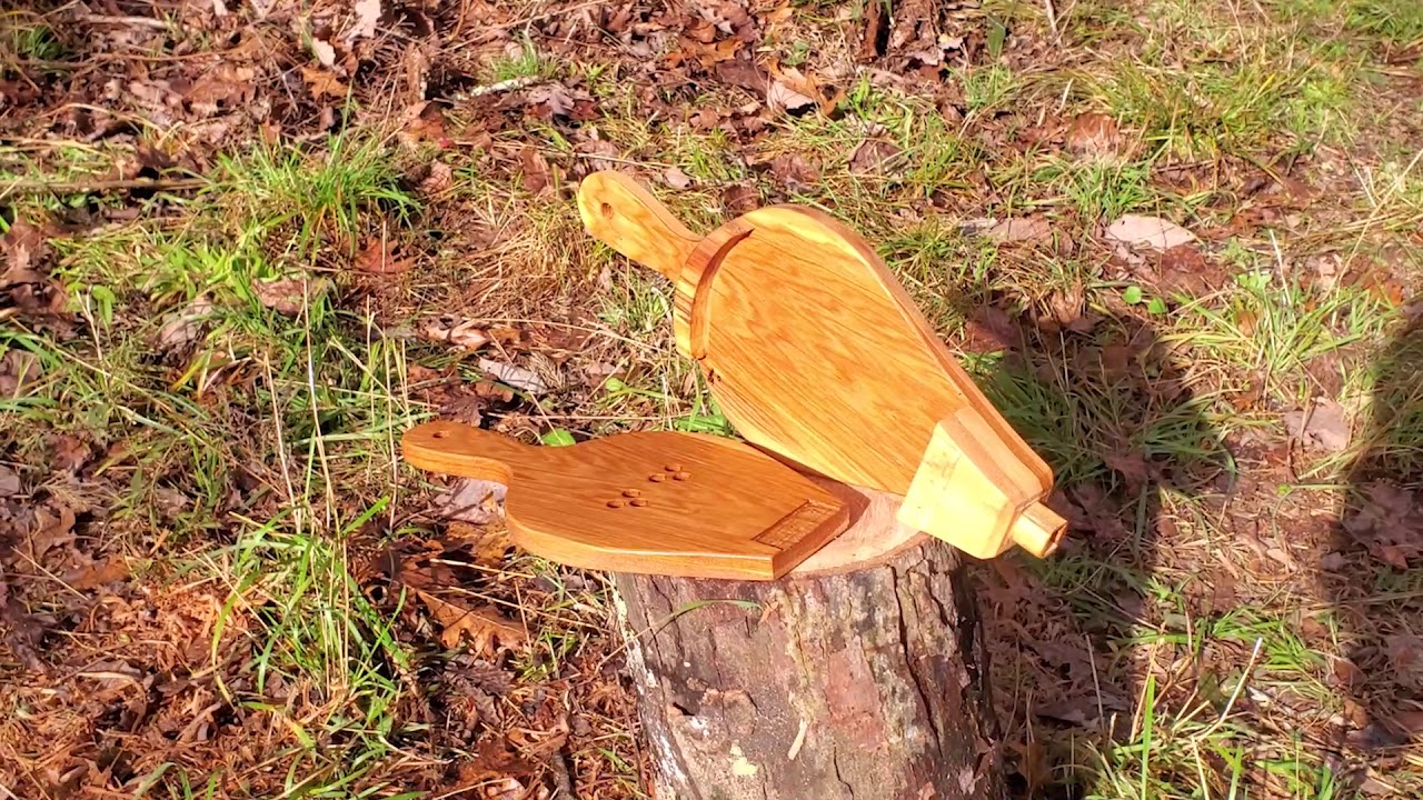 Fireplace Bellows made from Hickory logs