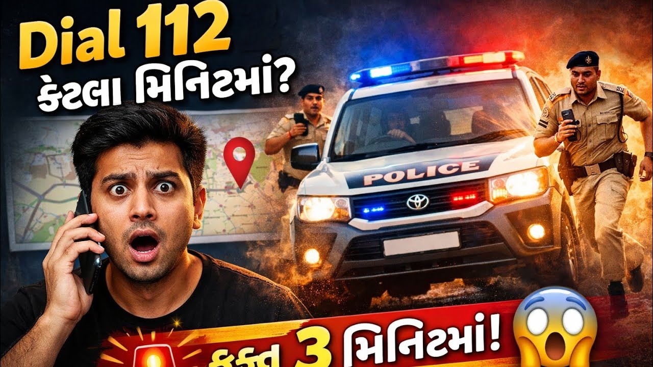 Dial 112 Reality Check| Gujarat Police Response Time | 112 Emergency Service India |Police Help Test