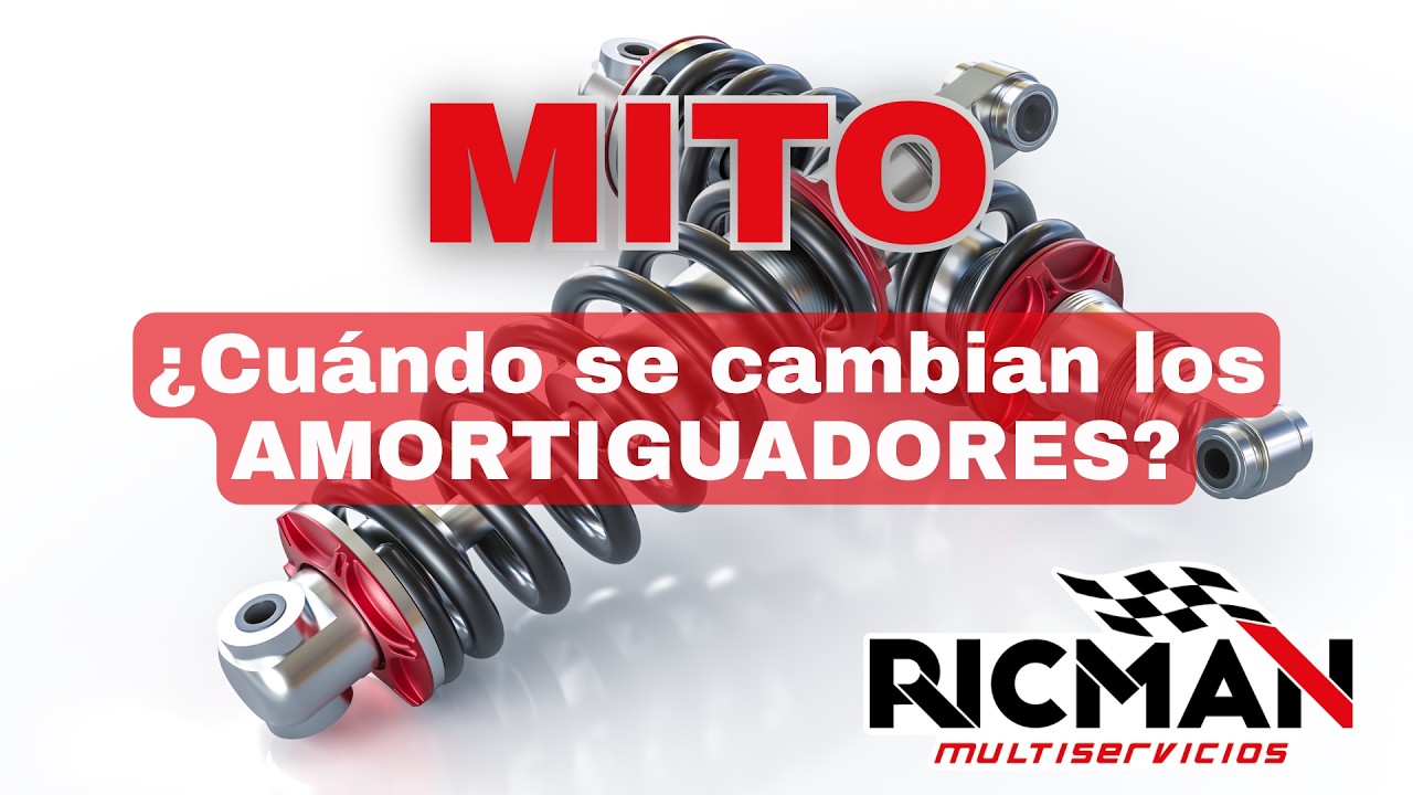 Mito sobre los amortiguadores de tu vehículo 