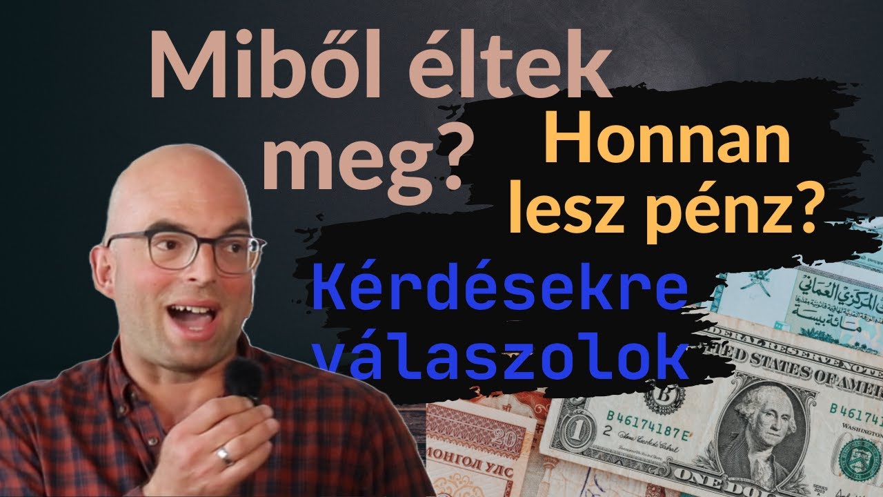 Megélhetés és vidéken újrakezdés - kevesebb PÉNZ több munka