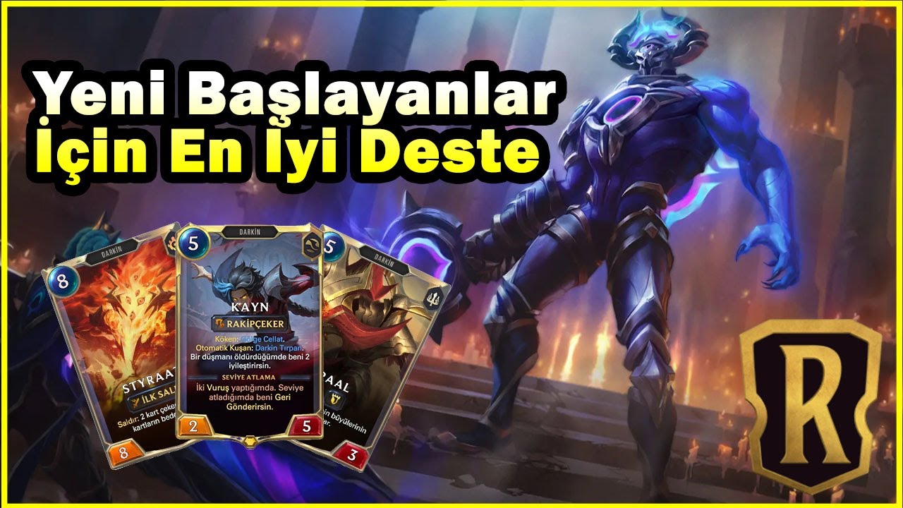 Aatrox ve Kayn Darkinlerle Aşırı Kolay ve Güçlü!!!  Legends Of Runeterra (LoR)