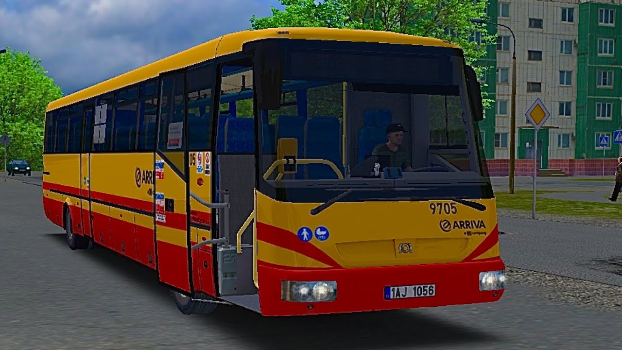 Новый автобус в Чистогорске! Пригородный SOR C12 в OMSI 2!