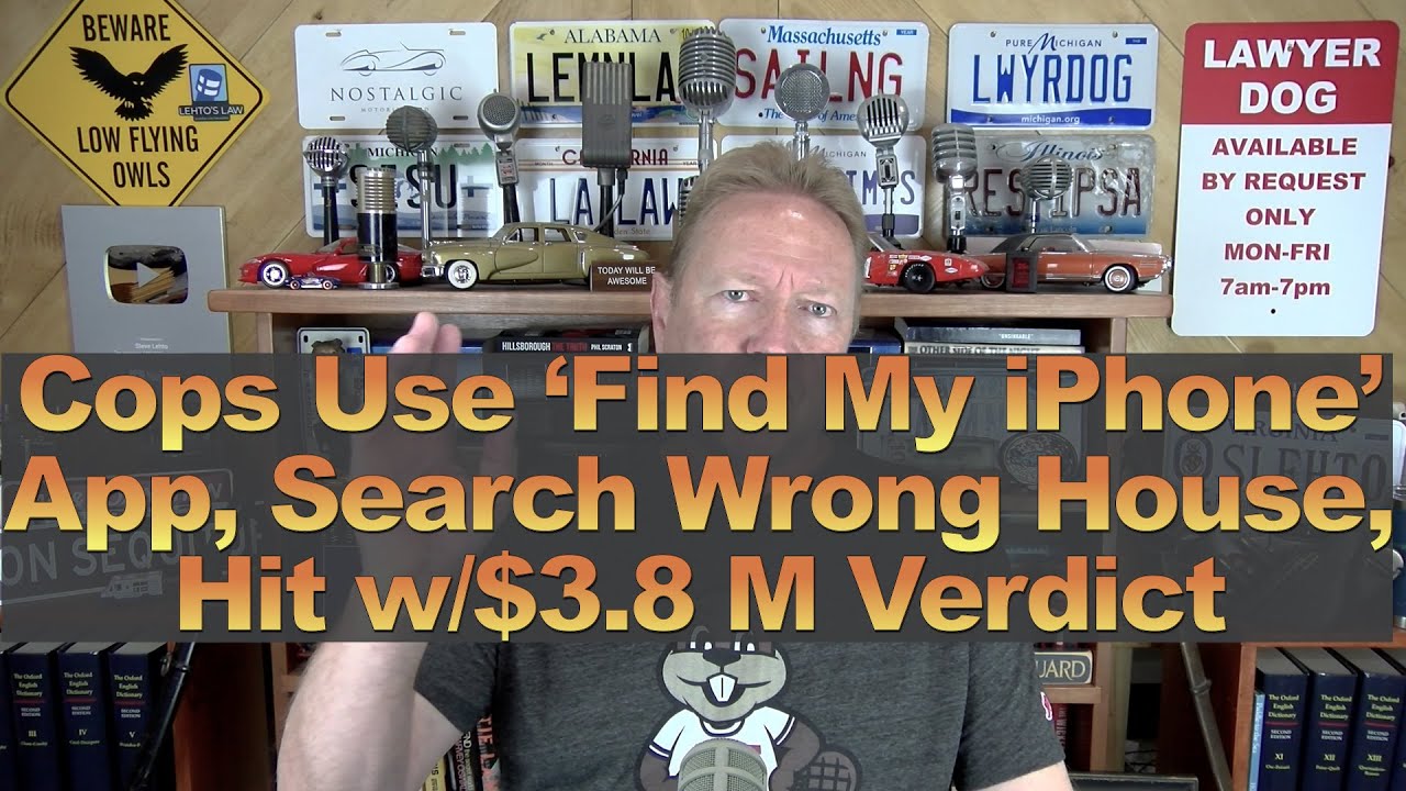 Cops Use 'Find My iPhone' App, Search Wrong House, Hit w/$3.8M Verdict