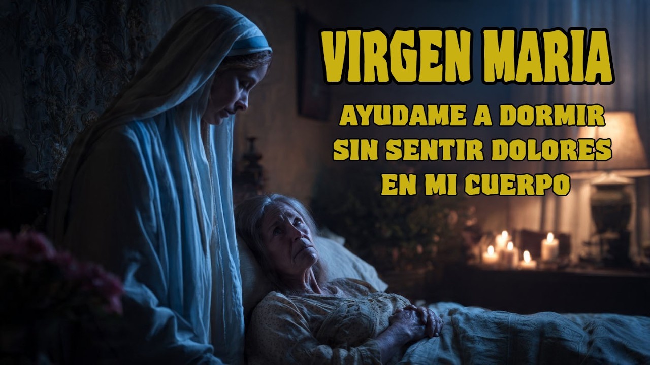 Oración a la virgen maría para sanarme y poder dormir en paz #oraciónmilagrosa #dios #jesus