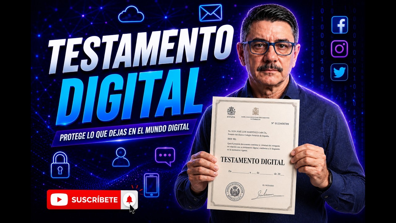 📜 TESTAMENTO DIGITAL: qué es y por qué deberías tenerlo 📜