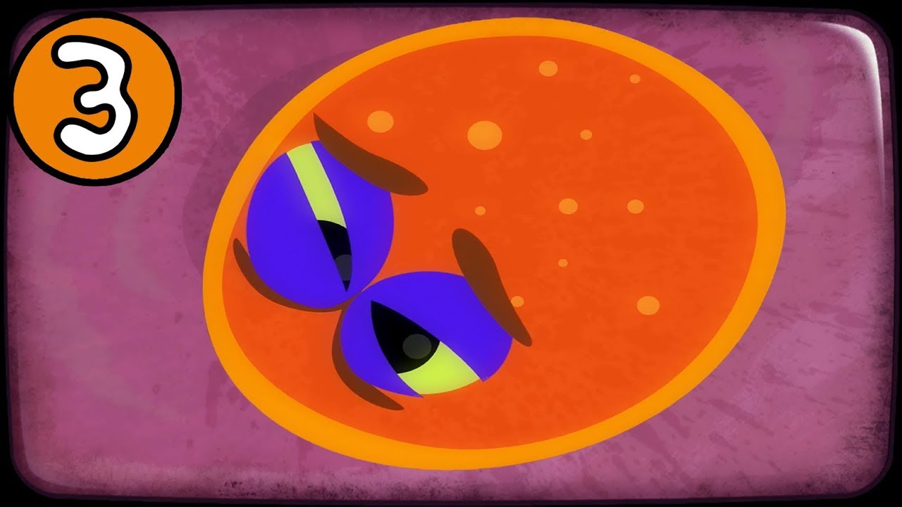 ЛИЗУН ГЛАЗАСТИК съел все вокруг игра Tales from Space: About a Blob на канале Мистер Игрушкин