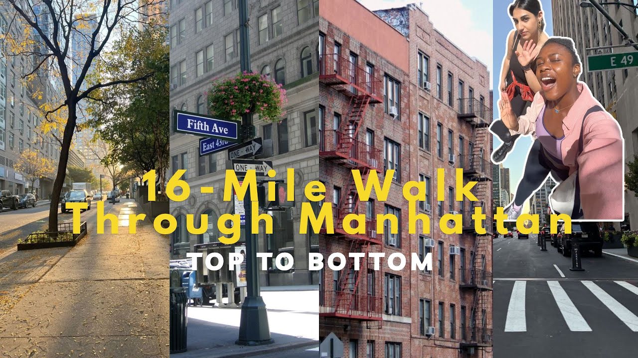 What It’s Like to Walk the Entire Length of Manhattan | 16-Mile NYC Adventure Vlog