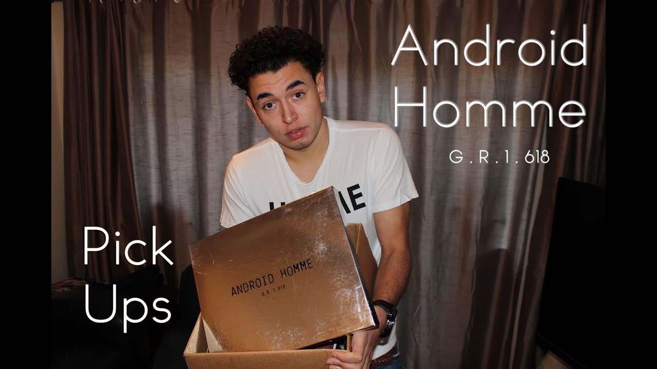 Pick Ups | Android Homme | Fresh T's & Kicks