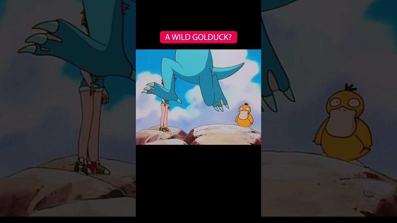 If Brock was a Pok&eacute;mon, he'd be this Golduck 😂