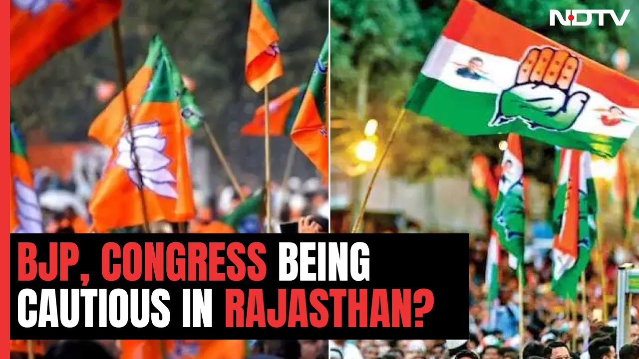 BJP's 2nd List, Congress' 1st Out: Can Parties Overcome Internal Strife In Rajasthan?