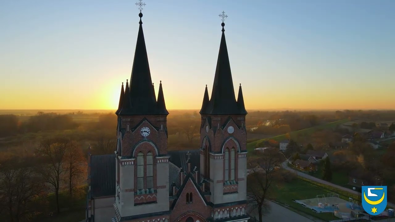 Wieczorową porą w Otfinowie - Gmina Żabno.