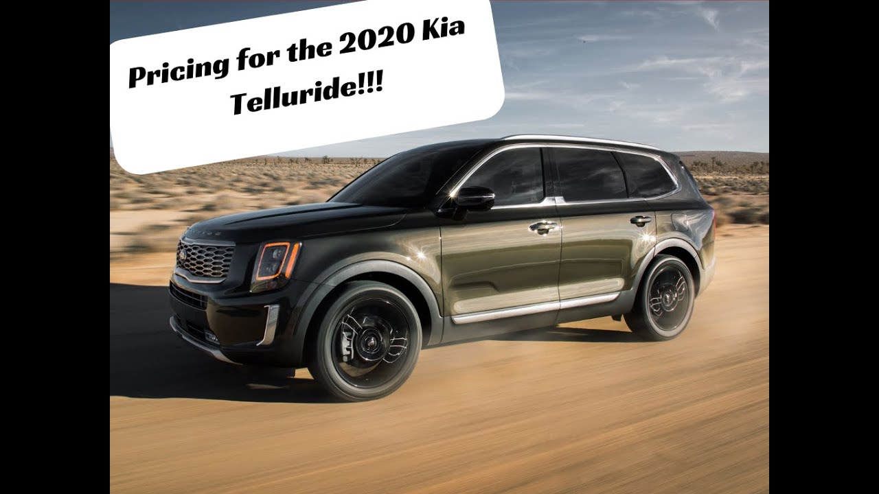 2020 Kia Telluride Pricing!!!