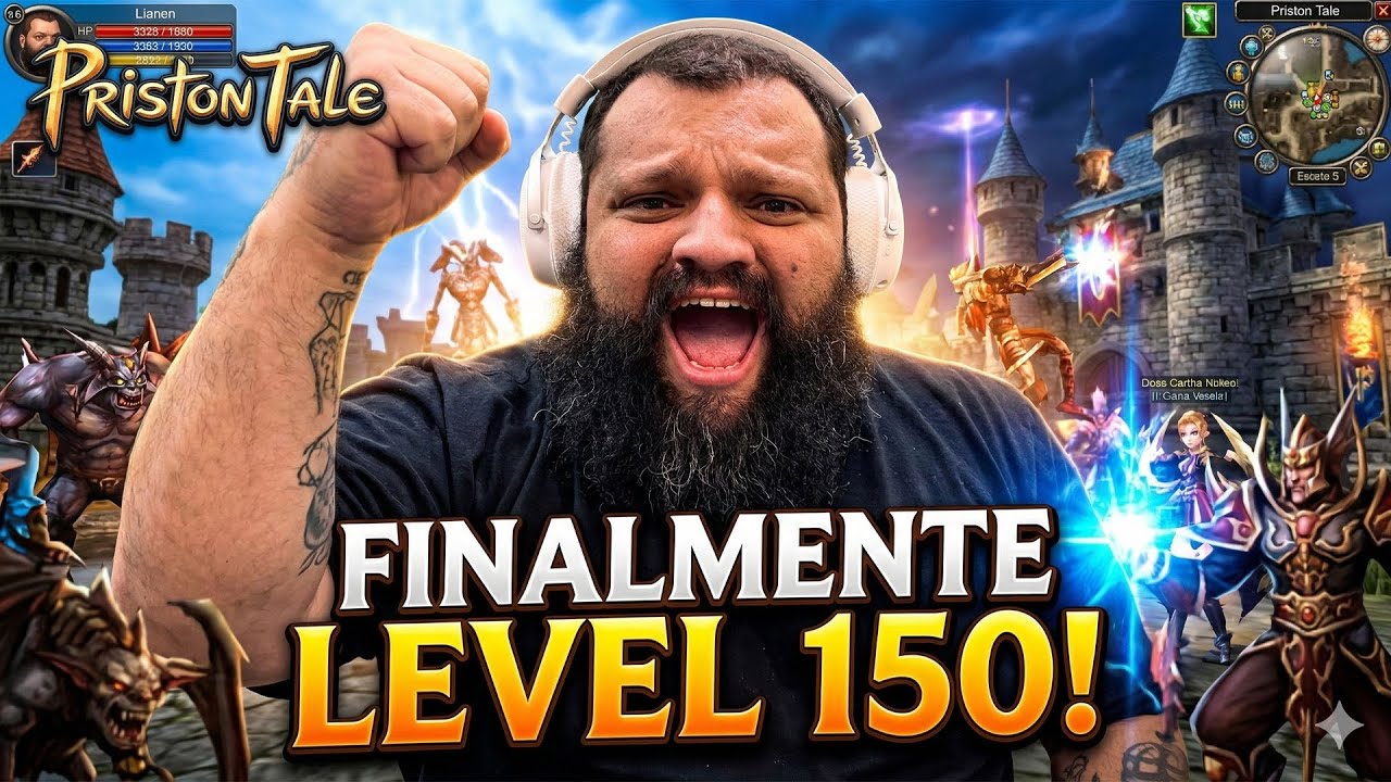 LVL 150 FINALMENTE! PRISTON TALE EU