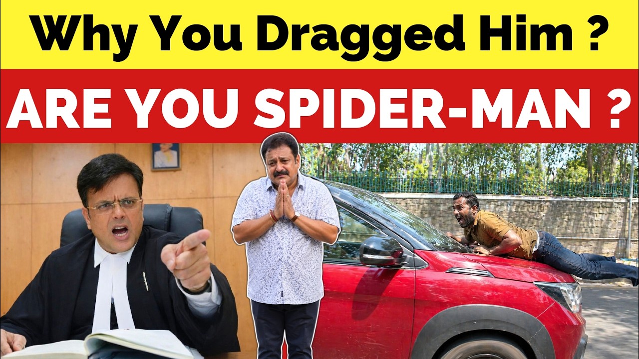 ROAD RAGE IN BENGALURU: MAN CLINGS TO CAR BONNET, DRAGGED FOR 1KM | JUDGE FURIOUS