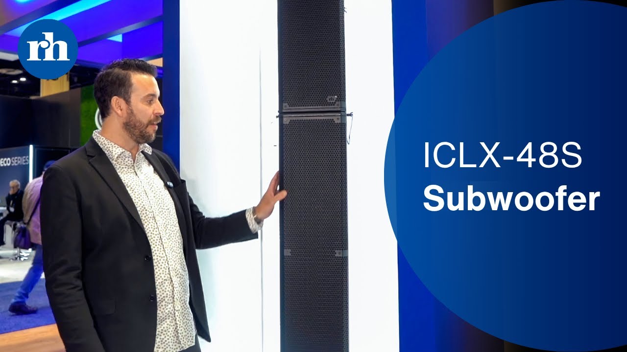 New ICLX-48S Subwoofer from Renkus-Heinz Previewed at InfoComm 2025!