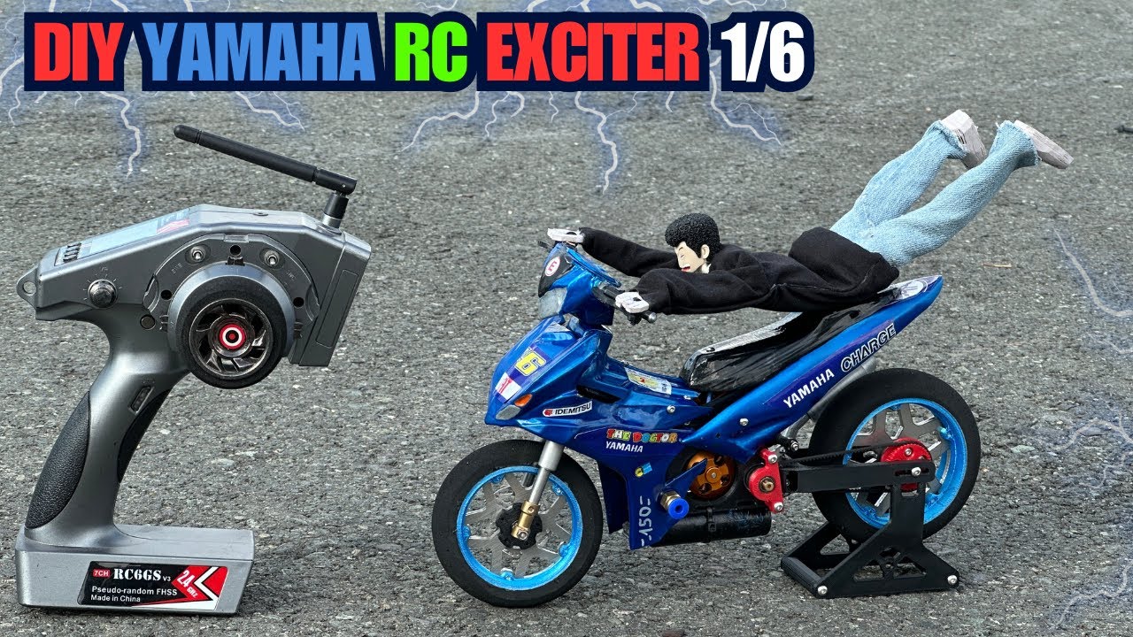 Siêu Phẩm Mùa Hè : CHẾ TẠO EXCITER 150 ĐIỀU KHIỂN TỪ XA 1/6