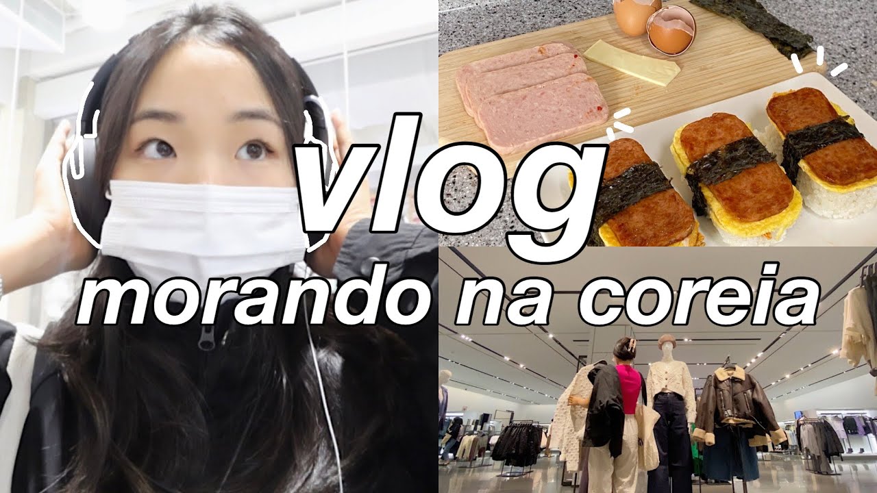 vida na coreia | vlog: compras para o outono, como eu finalizo e começo o mês, aula online, mukbang!