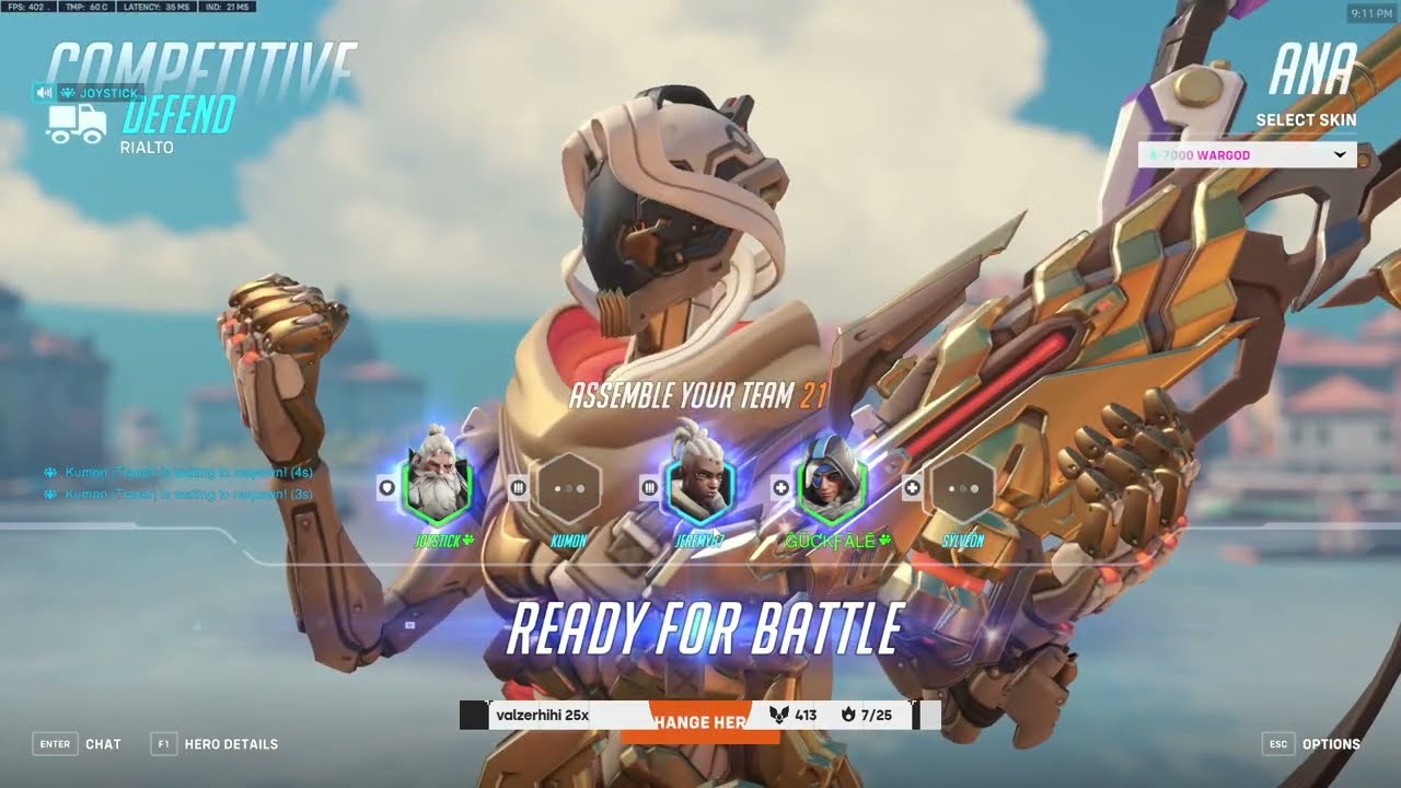 20K Heals! Gale DOMINATIG as Ana - Overwatch 2 Season 8 Gameplay Top 500