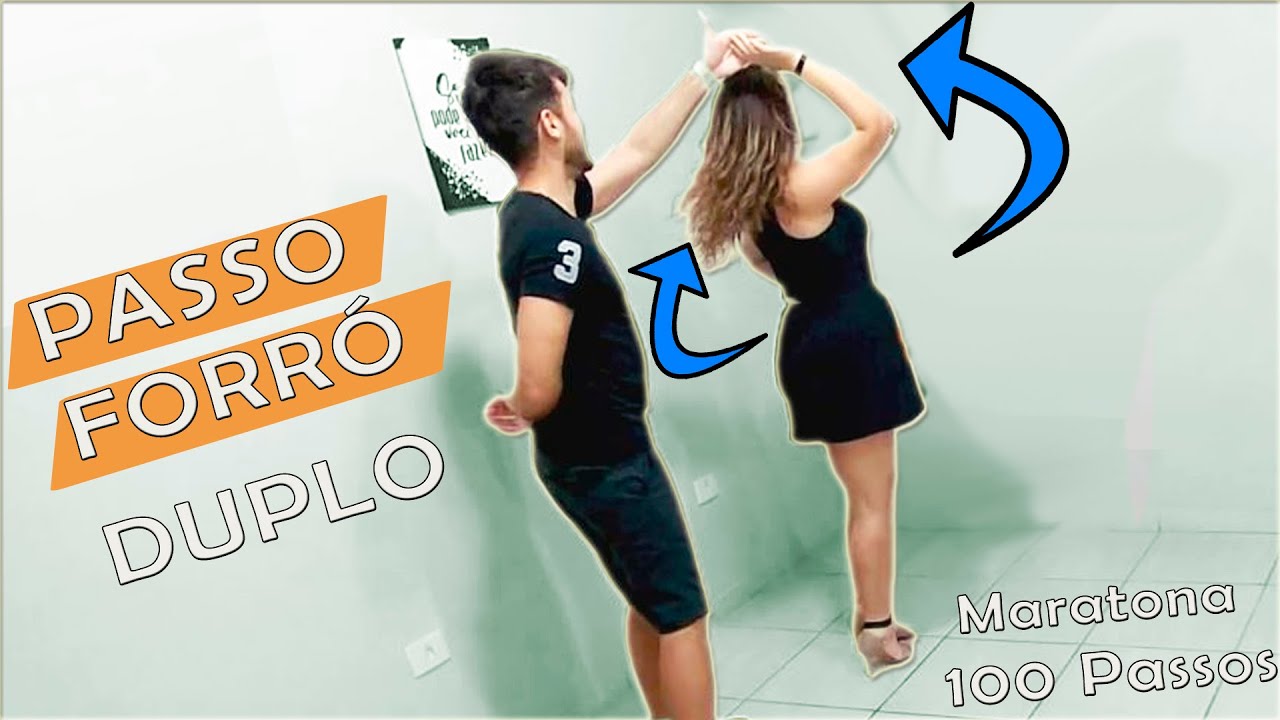 O Primeiro Giro Duplo do Forr&oacute; que voc&ecirc; deveria aprender - Maratona 100 Passos [ Passo 10]