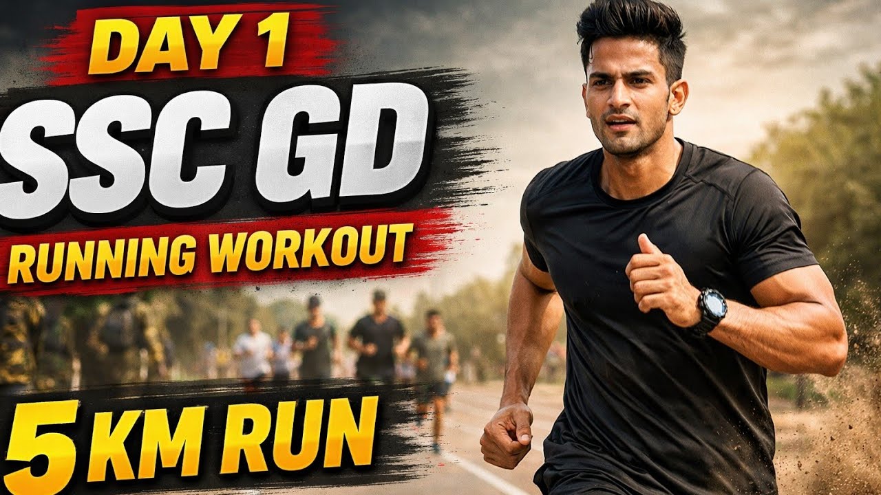 SSC GD Running Workout Day 1