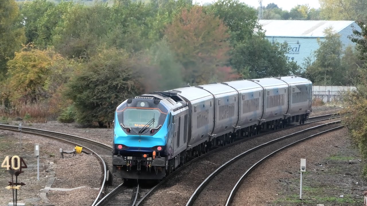 Modern History - class 68’s and Nova 3 sets in South Yorkshire.