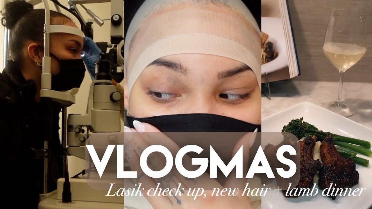LASIK WORKED! NEW HAIR + SOLO LAMB DINNER | ALLYIAHSFACE VLOGMAS DAY 20, 2020