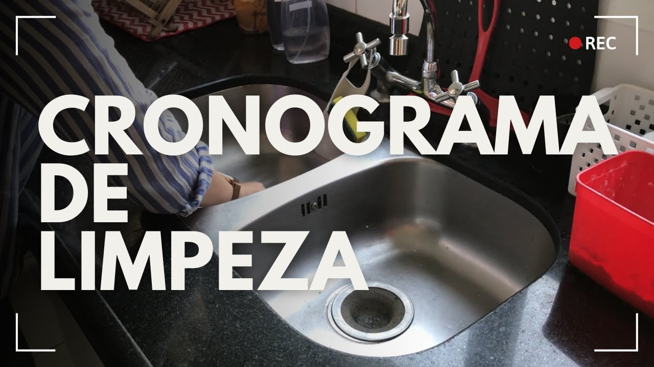 CRONOGRAMA DE LIMPEZA SEMANAL | FLÁVIA FERRARI