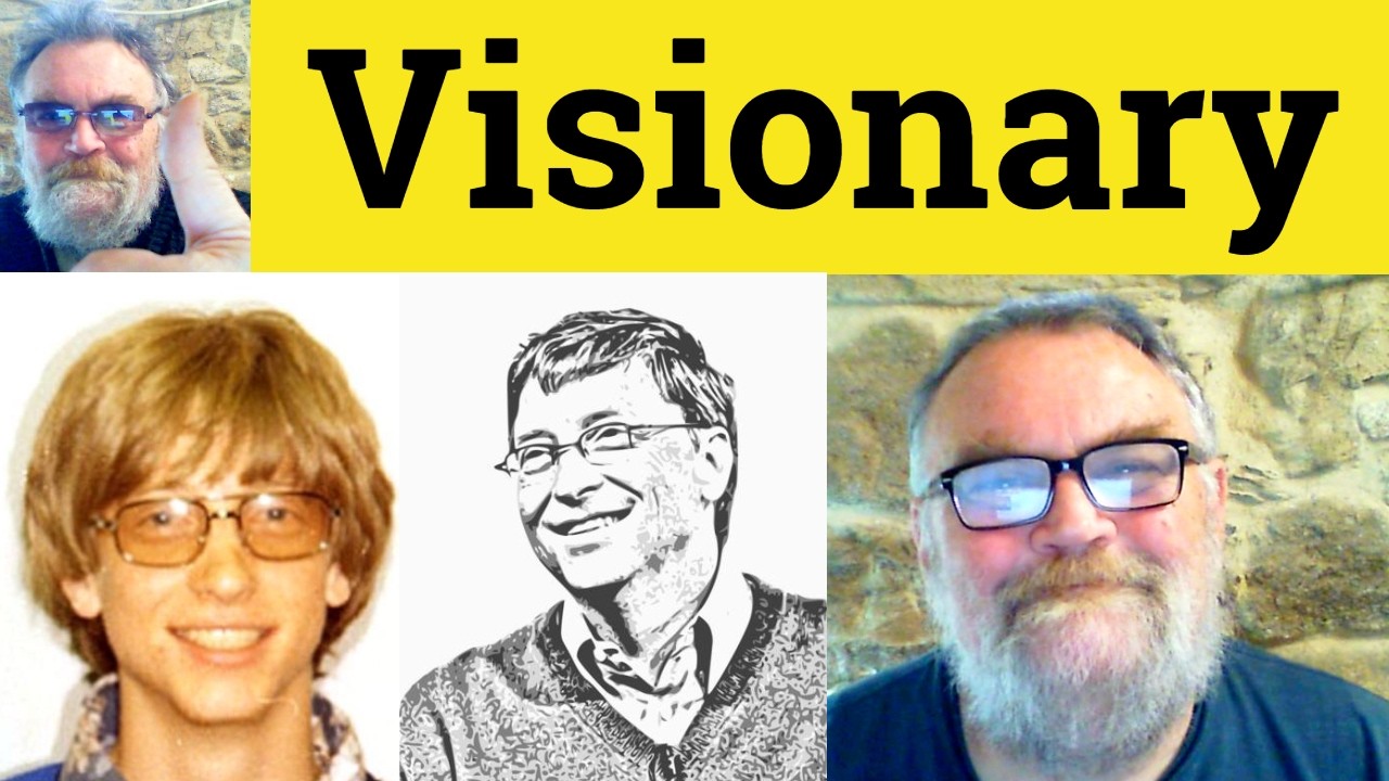 😎 Visionary Meaning - Visionary Defined - Visionary Definition - Visionary Examples - Visionary