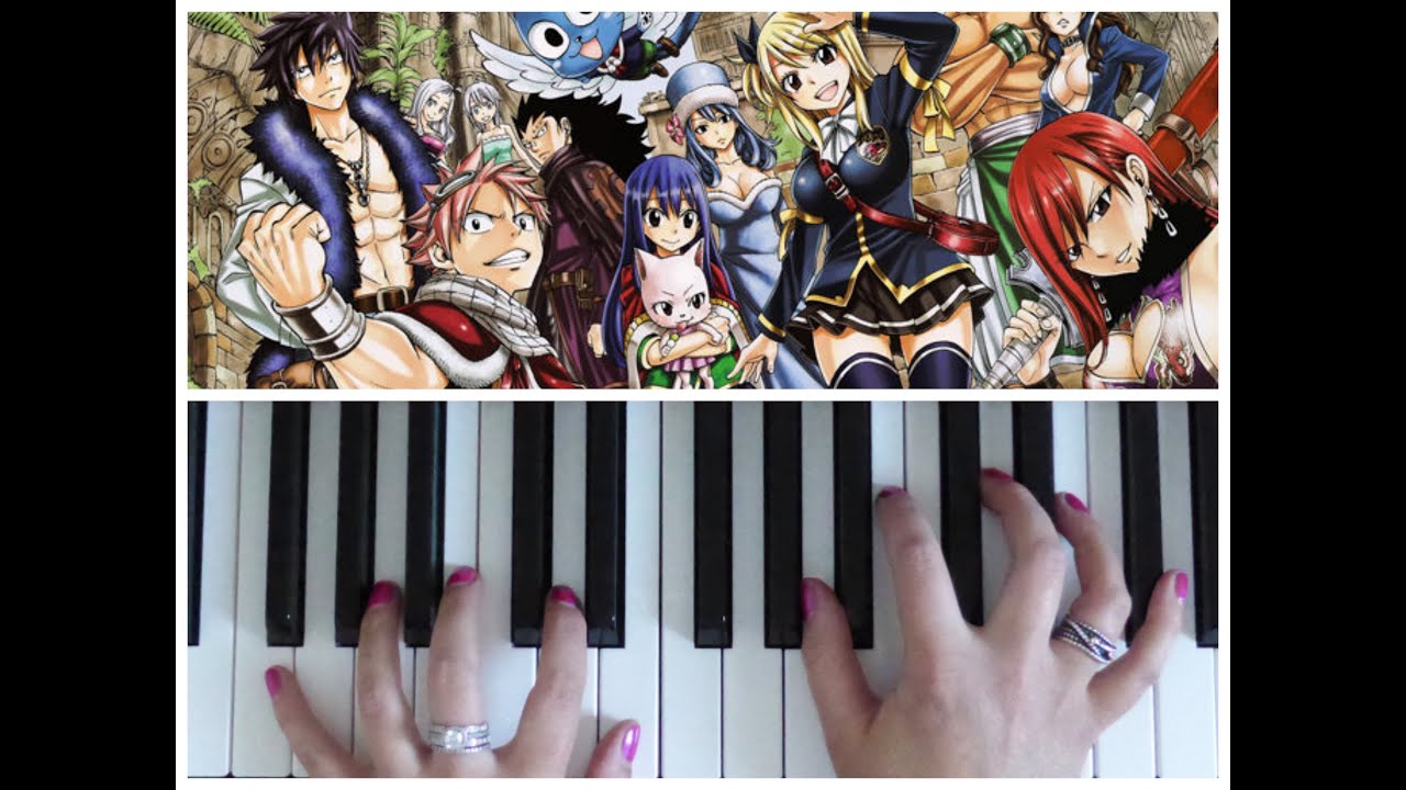 Fairy Tail Theme | EASY Piano TUTORIAL