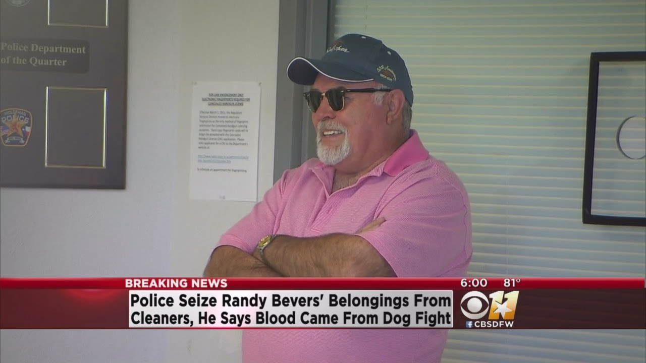 Police Seize Randy Bevers’ Belongings From Dry Cleaners