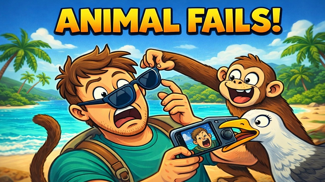 29 Absurd Times A Tourist Posed for a Photo and an Animal Had Other Plans