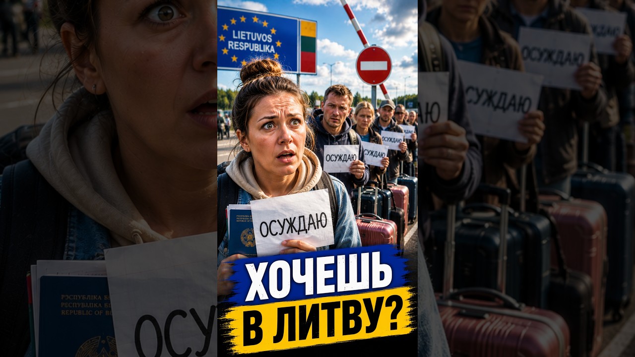 ⁉️ Хотите в Литву? Осуждайте! #лукашенко #новостидня #граница #новости #литва