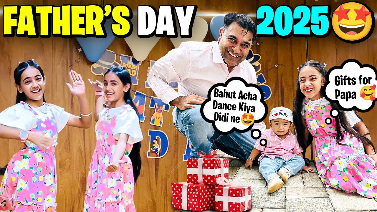 FATHER'S DAY 2025 VLOG!!🎉| Father's Day Celebration!!🧑‍🧒‍🧒Family Vlog🥰 @SamayraNarulaandFamily