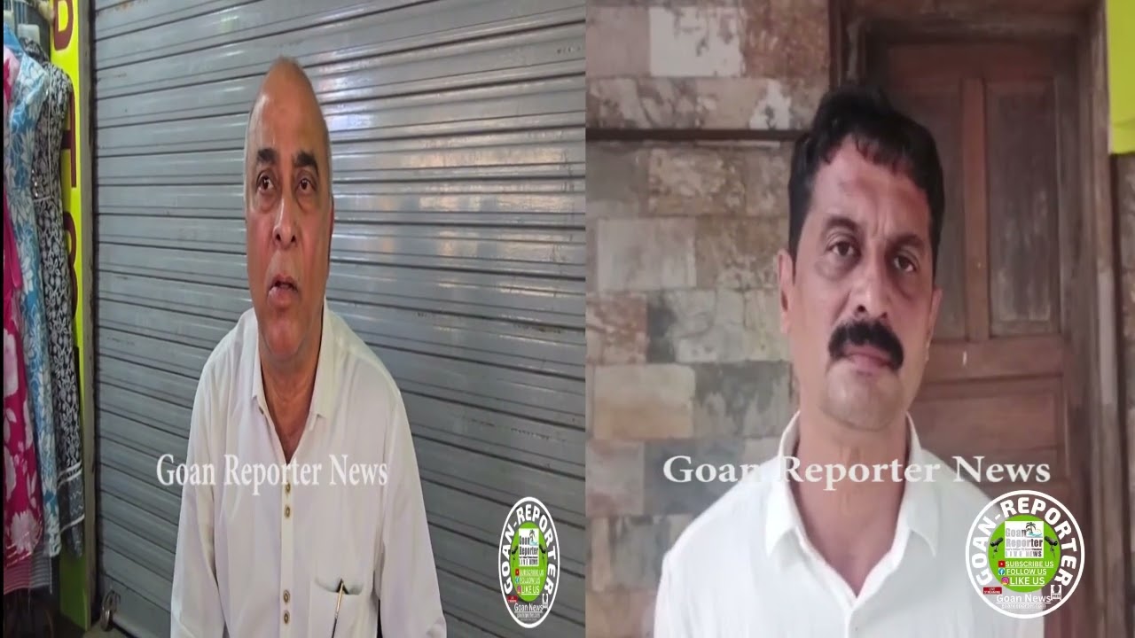 Goan Reporter:; Kashinath Shetye reacts to Azgoankar comments of LOK POLITICIANAK CHOR MUNN VOLKOTA